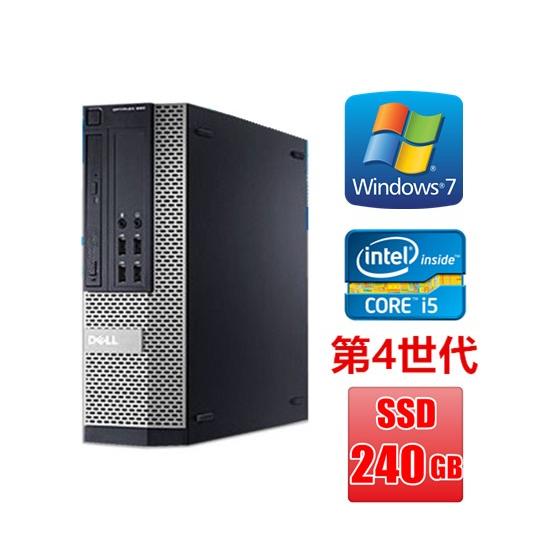 ポイント10倍 中古パソコン デスクトップ Windows 7 Office付 本体 DELL Op...