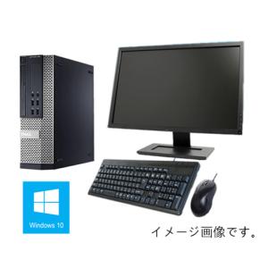 中古パソコン デスクトップパソコン Windows 10 メモリ16GB 22型液晶セット Office付  DELL Optiplex 790 もしくは 990 第2世代Core i5 2400 3.1G HD1TB｜touhou-shop