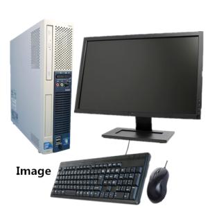 中古パソコン デスクトップパソコン Windows 10 マイクロソフトMicrosoft Office付 メモリ8GB SSD480G 22型液晶セット NEC製パソコン Core i5搭載 DVD-ROM｜touhou-shop