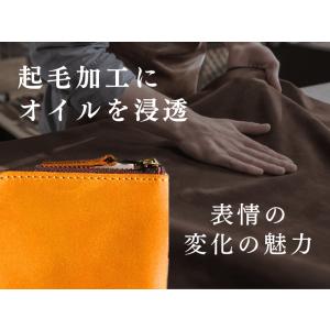ミニ財布 メンズ財布 本革 牛革 L字ファスナ...の詳細画像3