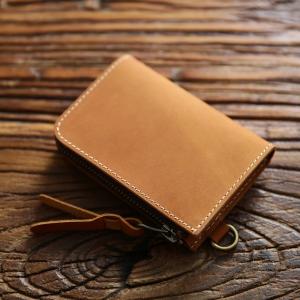 小銭入れ メンズ 財布 二つ折り 2つ折り ミニ財布 コンパクト 本革 L字ファスナー メンズ コインケース ジッパー プレゼント ギフト YKK 小さい　爆買