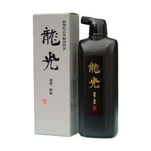 墨運堂　龍光　濃墨 500ml　天然膠（ニカワ）使用墨液