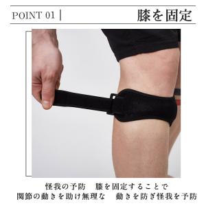 膝サポーター 膝の痛み 曲げると痛い 怪我 運...の詳細画像2