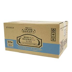 シロカ×ニップン(日本製粉) 毎日おいしい 贅沢 高加水パンミックス(260g×4袋)