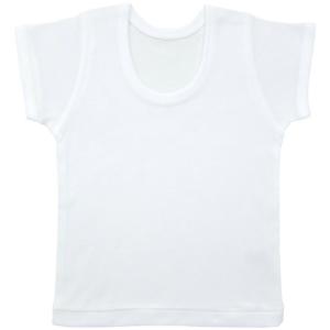 村信 ラ モルフェ加工 フライス 半袖U首シャツ 90cm L10123