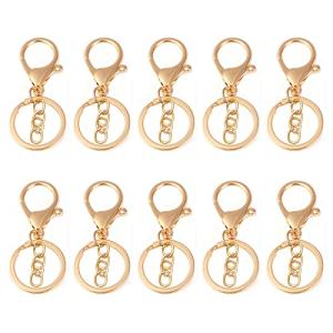 ナスカン キーリング キーホルダー 金具 丸カン付き キーホルダーパーツ キーホルダー金具 ハンドメイド 二重リング キーホルダー アクセサリー