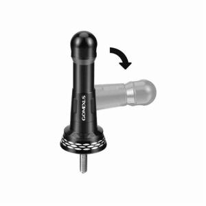 ※訳アリ　23ソルティガ4000XH +ゴメクサスリールスタンド リールスタンド 23 Saltiga 4000-6000 ブラック & ゴールド