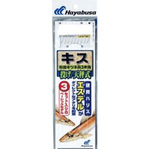 NT661投げキス天秤式 秋田キツネ茶3本 ハ...の詳細画像1