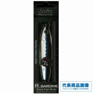 Zeake（ジーク） Rサーディン 20g 122/ ピンクヘッドアルミ UV ゼブラ