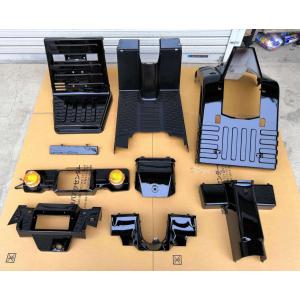 美品 ホンダ純正 ジャイロX TD02 4サイクル 外装セット ステップボード付 ジャイロX TD01 TD02 外装 インナーセット カウル 艶あり赤