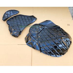 マジェスティ 250/C SG03J シートカバー 艶あり ワインレッド 赤 菱