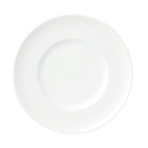 白い食器 お皿 おしゃれ プレッツァW12吋チョップ 直径31.5cm 大皿 リム付き 丸 食器 お皿 おしゃれ 白 プレート シンプル 業務用 大口注文OK stockヤ｜touki-furusato