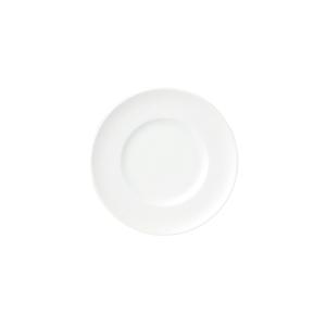 白い食器 お皿 おしゃれ プレッツァW6.5吋パン皿 直径17.3cm ケーキ皿 リム付き 丸 食器 お皿 おしゃれ 白 プレート シンプル 業務用 大口注文OK stockヤ｜touki-furusato