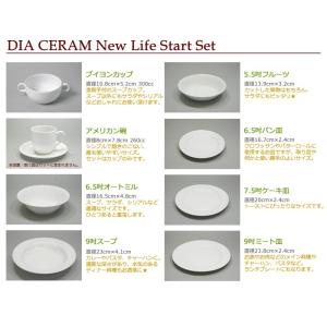 一人暮らし 食器セット 白い ホワイト シンプ...の詳細画像2