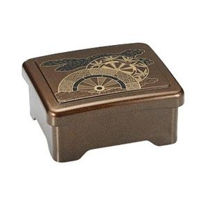 うな重 食器 うな重 おしゃれ A 隅丸光月丼重 梨地御所車内朱（重箱 幅16.7cm×14.3cm...