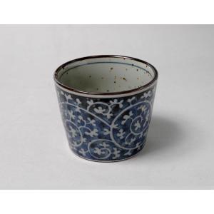 蕎麦猪口【骨董品】山水文染付 2コセット : アンティークフォンデュ
