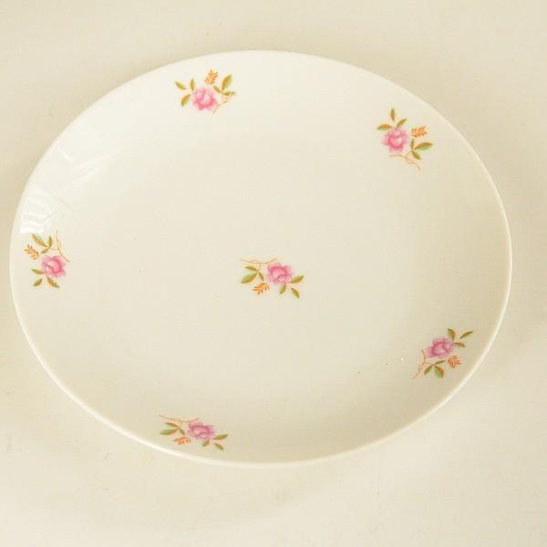 ピンクのミニバラデザート皿