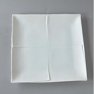 大皿 大角皿 青磁 市松