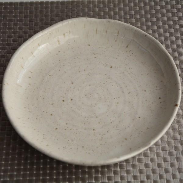 さなえ窯 白丸皿 盛皿