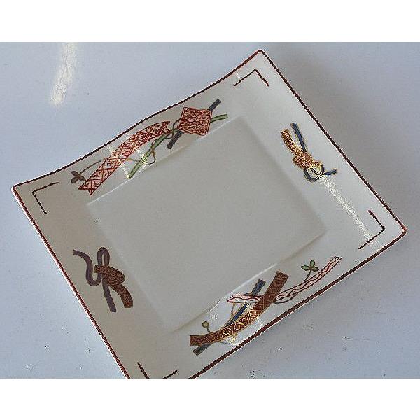 角皿 花友禅 中皿