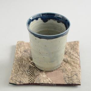 石目 貫入青縁 焼酎カップの詳細画像2