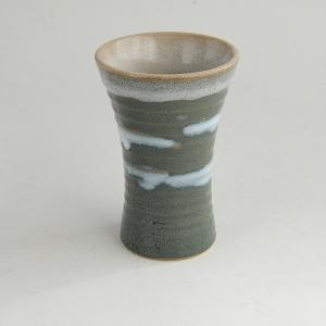 湯飲み 織部白流し 焼酎カップ