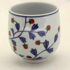 有田焼源右衛門窯　染錦山水絵茶碗 有田焼源右衛門窯 染錦山水絵茶碗 染錦山水絵 飯碗 ｜ 有田焼の