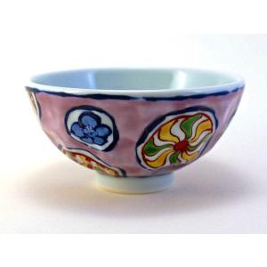 源右衛門窯 飯碗 有田焼 ご飯茶碗　染付桜花紋と赤絵桜花文　ペア 有田焼 源右衛門窯 赤濃桜絵 飯碗 ごはん茶碗 お茶わん | 陶器たて石
