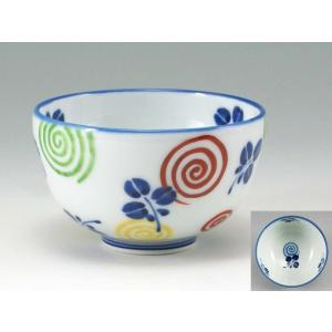 源右衛門窯 染錦薊絵 飯碗 有田焼 ご飯茶碗 : 陶器たて石 Yahoo!店