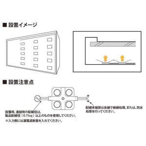 (PSE) LEDモジュール 防水 100V直...の詳細画像4