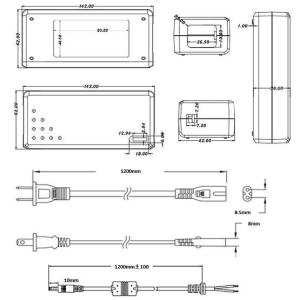 電源ACアダプター TK-12V-72W 12...の詳細画像1