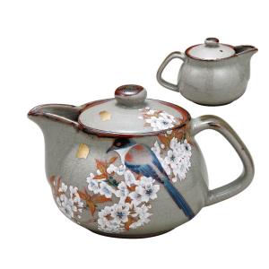 九谷焼 ポット 花纏（はなまとい） / 相川志保 茶器 湯呑 急須 和食器