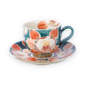 九谷焼 カップ＆ソーサー 山帰来 / 平野由佳 和食器 コーヒーカップ