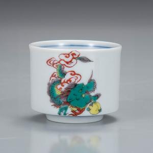 九谷焼 限定品 フリーカップ 耀彩 桐箱入 /人間国宝 三代 徳田八十吉