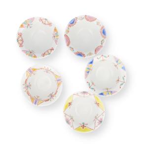 九谷焼 福島武山 香炉 赤絵牡丹獅子文 : 九谷焼 STYLeNCE スタイレンス