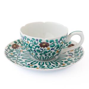 九谷焼 カップ＆ソーサー 山帰来 / 平野由佳 送料無料 和食器 コーヒー