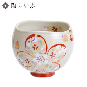 九谷焼 抹茶碗 チューリップ / 澤田郁美 茶器 湯呑 人気 ギフト 贈り物