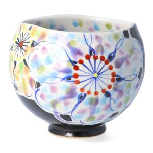 九谷焼 抹茶碗 チューリップ / 澤田郁美 茶器 湯呑 人気 ギフト 贈り物