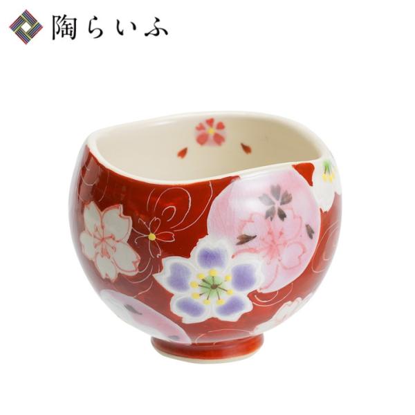 九谷焼 いっぷく碗小 夢宵桜 ピンク / 虚空蔵窯 和食器 茶器 抹茶碗 人気 ギフト 結婚祝い 内...