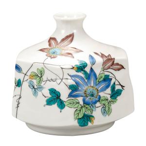 山岸政山 九谷焼6.6号 花瓶 吉田屋牡丹 : 北山堂 - 通販 - Yahoo