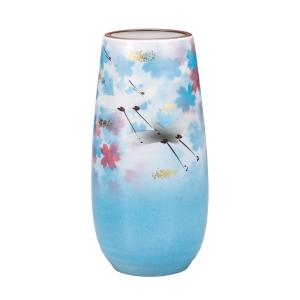 九谷焼 6号花瓶 釉彩 / 博峰窯 花瓶 花器 人気 ギフト 贈り物 結婚祝い