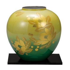 九谷焼 8号花瓶 金雲木立｜ 花瓶 花器 人気 ギフト 贈り物 結婚祝い