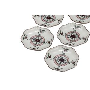 九谷焼 5.2号皿揃 色絵牡丹 / 銀泉窯 和...の詳細画像3