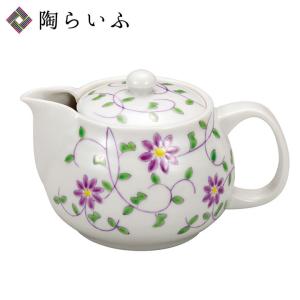 【茶注30      万古焼　切張り急須2】清水洋　共箱 萬古焼 正規作 中丸ヒレ付ビリインカ 2号急須(木箱入) 9774350