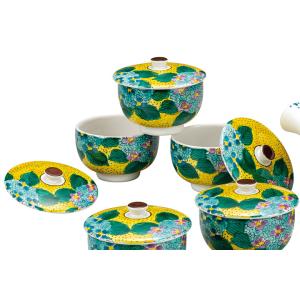 九谷焼 蓋付茶器 紫陽花 人気 ギフト 贈り物...の詳細画像2