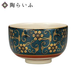 九谷焼 抹茶碗 金雲桜富士 / 福田良則 和食器 抹茶茶碗 湯飲み