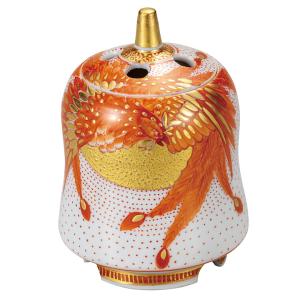 九谷焼 3号豆香炉 青九谷花鳥 仏具 床の間 香炉 人気 ギフト 新築祝い