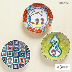 スヌーピー九谷焼豆皿お得な3柄セット (小皿 食器 和食器 陶器 SNOOPY