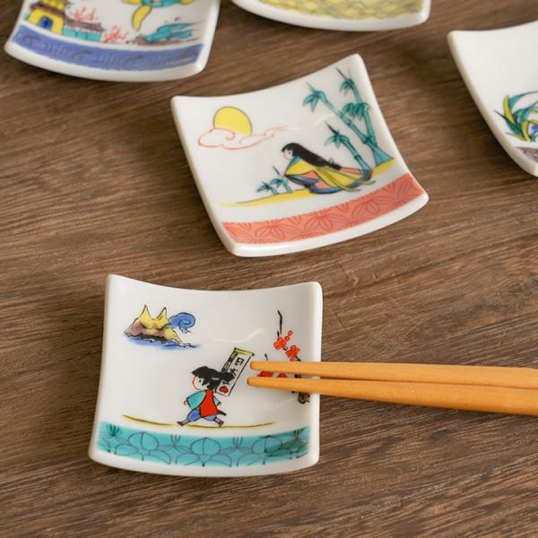 九谷焼 古九谷風日本むかしばなし 箸置/青郊窯 和食器 箸置き 人気 ギフト贈り物 結婚祝い 内祝い...