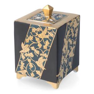 【未使用】九谷焼 香炉 青粒鉄仙 3号　お香　線香　リラックス　プレゼント 3号香炉 青粒鉄仙 – Juttoku.